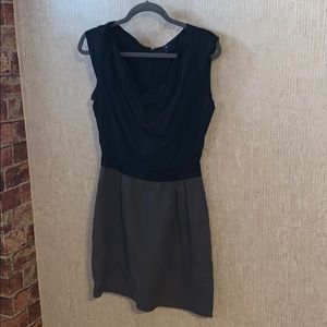 Black and grey dress